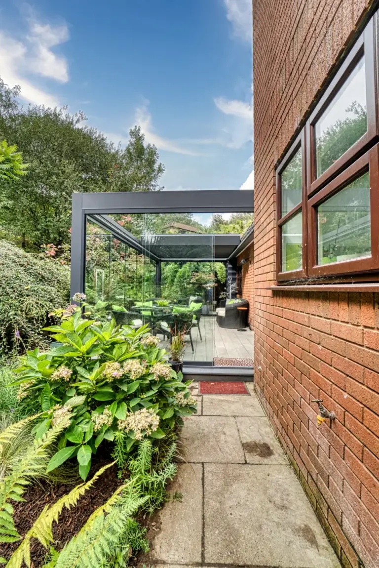 Pinela Deluxe model by Designer Verandas combining elegance and practicality