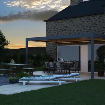 Low-maintenance Pinela veranda with high-quality materials by Designer Verandas