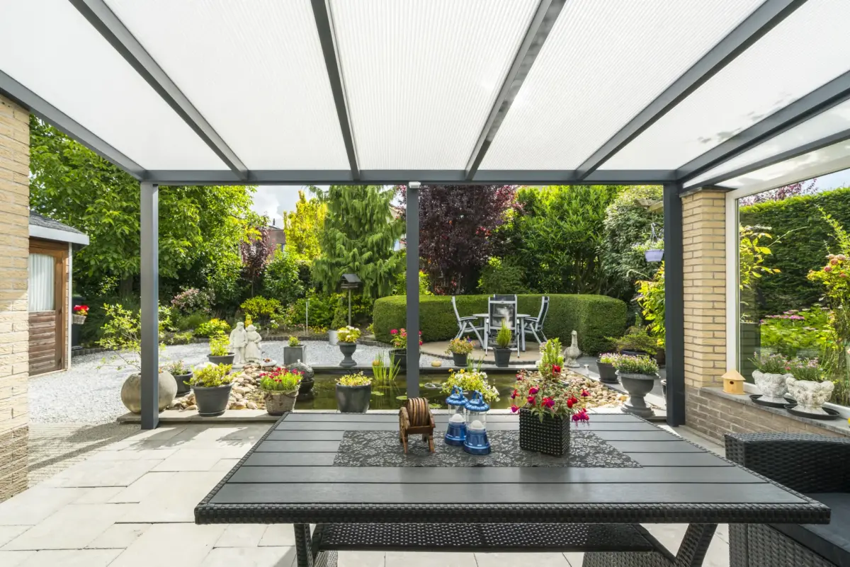 High-quality Bosco veranda with minimalist style