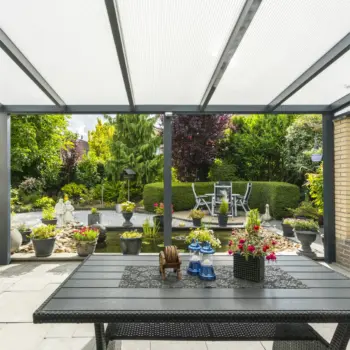 High-quality Bosco veranda with minimalist style