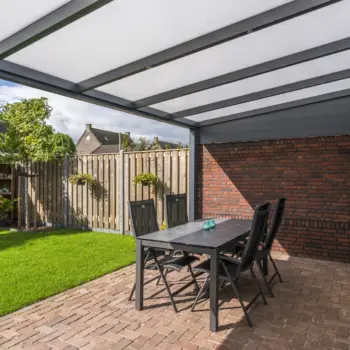 Weather-resistant Giallo verandas for patios and gardens