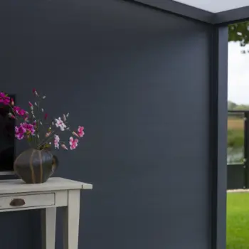 Customisable aluminium panels for stylish verandas