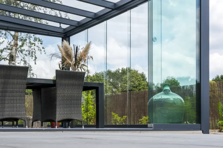 Designer Verandas Pigato model offering durable outdoor solutions