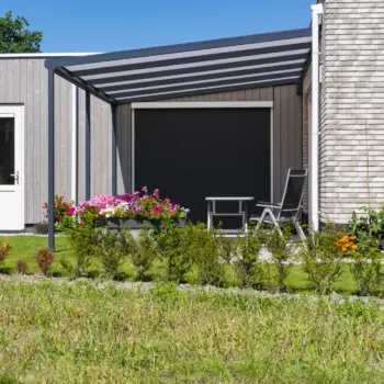 Enjoy year-round comfort with the weather-resistant Nebbiolo veranda