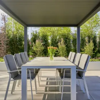 Customisable Pinela Deluxe verandas for tailored outdoor living by Designer Verandas